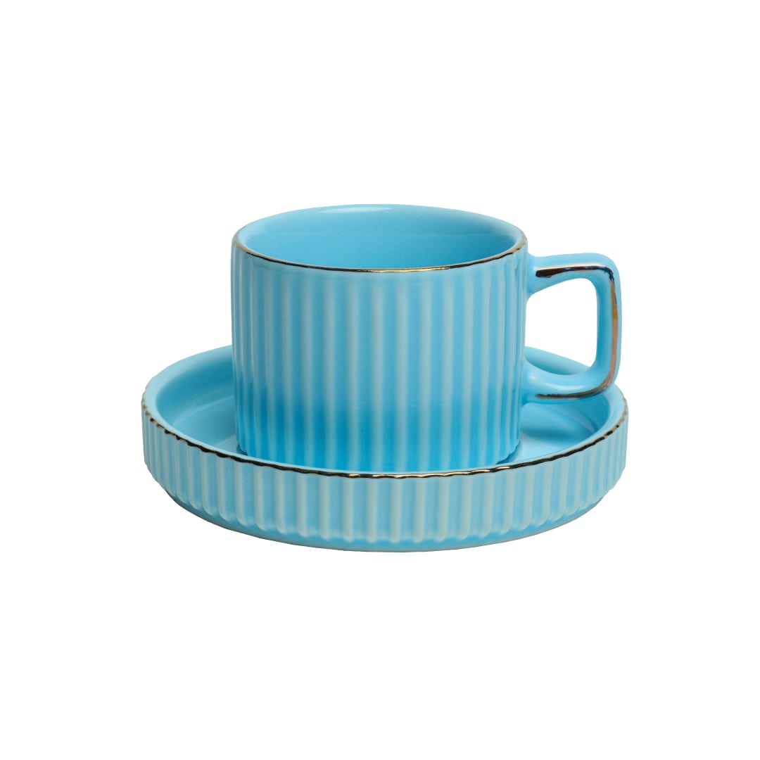 Բաժակ սուրճի բաց կապույտ 100մլ